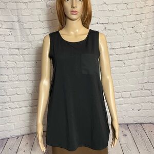 NWT New Lysse Caterina Black Tank Top Size S